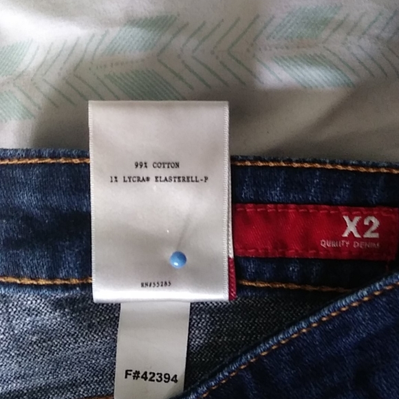 Express Dark Wash Skinny Jeans Sz 0 Regular - Picture 6 of 8